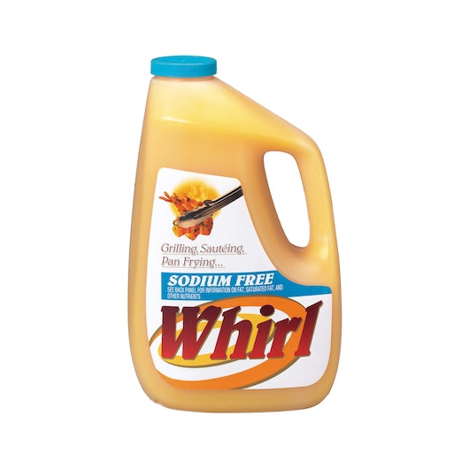 Whirl Sodium Free Butter Flavored Oil, 3 x 1 GA Case - Pantry Ingredients