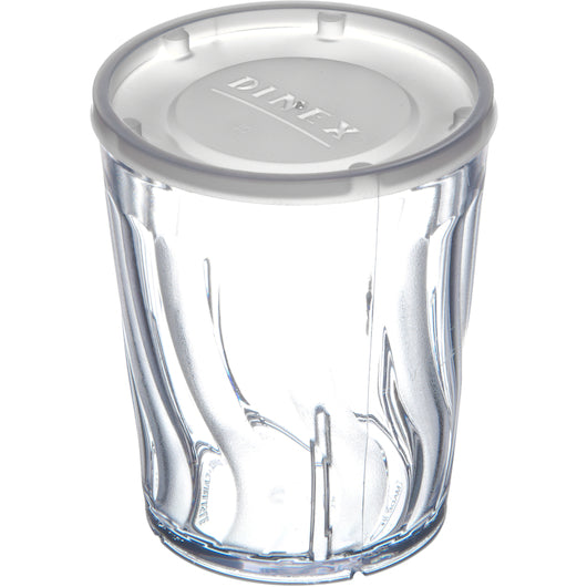 Dinex Translucent Tumbler Lid, 1000 x 2.625 IN Case - DOT product image 6