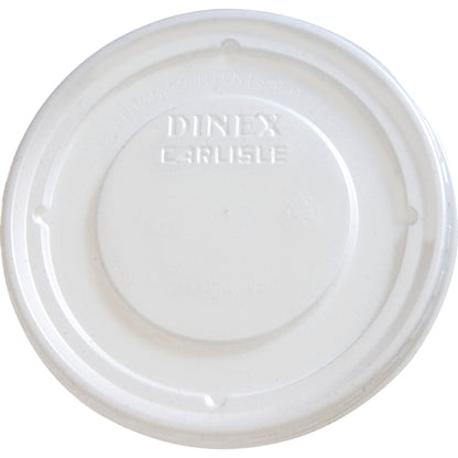 Dinex Translucent Bowl Lid, 1000 x 4.375 IN Case - Disposable Cups & Lids