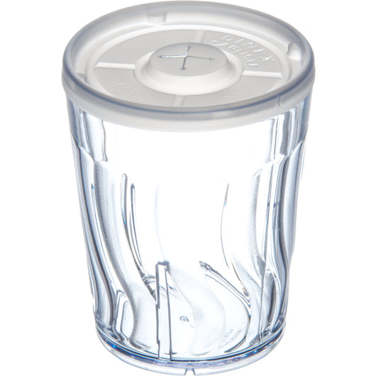 Dinex Translucent Tumbler Lid With Straw Slot, 1000 x 3.25 IN Case - DOT product image 3