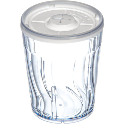 Dinex Translucent Tumbler Lid With Straw Slot, 1000 x 3.25 IN Case - DOT product image 3