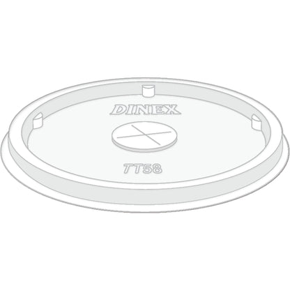 Dinex Translucent Tumbler Lid With Straw Slot, 1000 x 3.25 IN Case - DOT product image 7