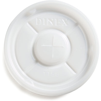 Dinex Translucent Tumbler Lid With Straw Slot, 1000 x 3.25 IN Case - DOT product image 8