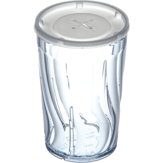 Dinex Disposable Lid With Straw Slot, 1000 x 2.695 IN Case - DOT product image 5