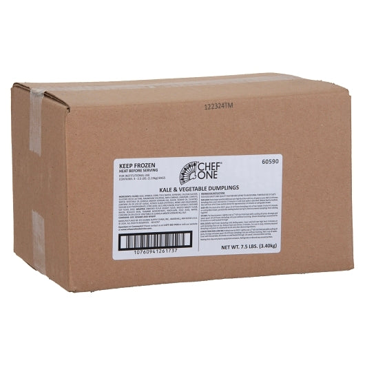 Chef One Kale & Vegetable Dumpling, 3 x 40 oz Case - DOT product image 8