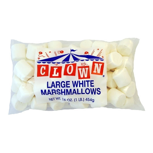 Kraft Free French Large No Artificial Flavors White Marshmallows, 12 x 1 lb Case - Condiments & Sauces