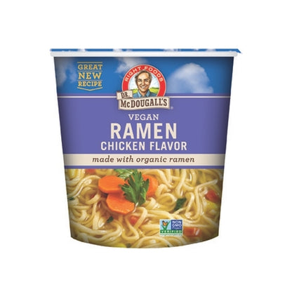 Dr. McDougall's Right Foods Ramen Chicken Soup with Noodles 1.8oz (PACK OF 6) - DOT product image 1