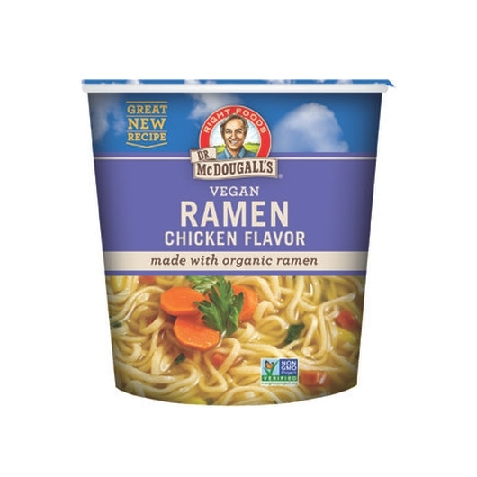 Dr. McDougall's Right Foods Ramen Chicken Soup with Noodles 1.8oz (PACK OF 6) - DOT product image 1