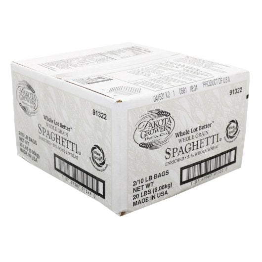 Dakota Growers 51 Percent Whole Grain Spaghetti Pasta, 10 Pound - DOT product image 3