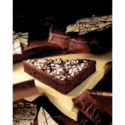 The Original Cakerie 12" x 16" Triple Chocolate Single Layer Fudge Cake, 2 x 94 oz Case - DOT product image 5