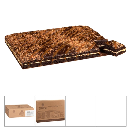 The Original Cakerie 12" x 16" German Chocolate Two Layer Cake, 2 x 90.5 oz Case - DOT product image 8