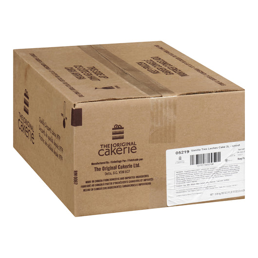 The Original Cakerie TRES LECHES CAKE, UNCUT, 2 x 151 oz Case - DOT product image 5