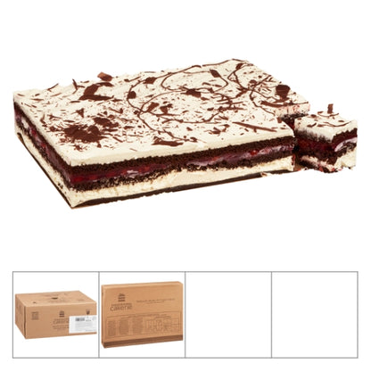 The Original Cakerie 12" x 16" Super Size Unsliced Black Forest Cake, 2 x 176 oz Case - DOT product image 7