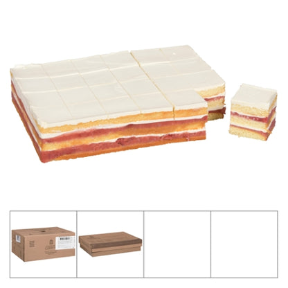The Original Cakerie 12" x 16" Super Size Strawberry Shortcake, 24-Cut, 2 x 185 oz Case - DOT product image 6