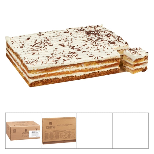 The Original Cakerie 12" x 16" Super Size Tiramisu Layer Cake, Uncut, 2 x 174 oz Case - DOT product image 8
