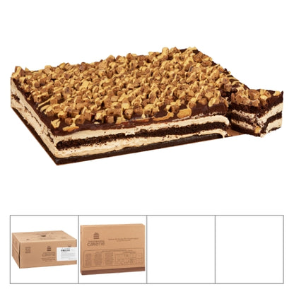 The Original Cakiere 12" x 16" Super Size Cookie Dough Cake, Uncut, 2 x 189 oz Case - Alternate product angle or state