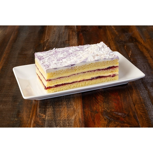 The Original Cakerie 3 Layer 12"x16" Mixed Berry Custard Cake, Uncut, 1 x 2 each Case - Bakery & Desserts
