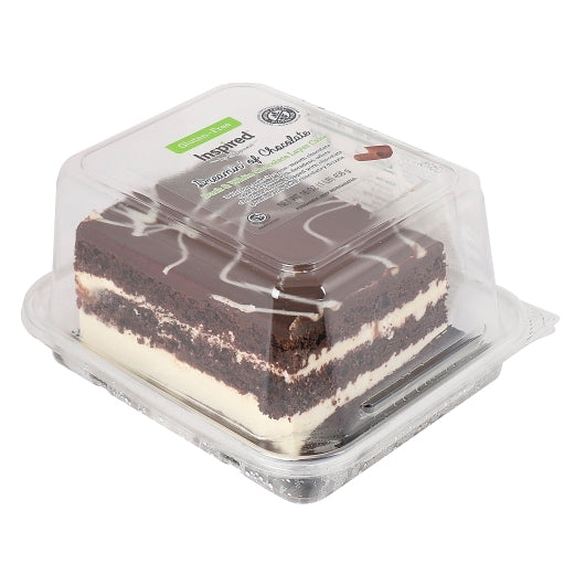 Inspired By Happiness Gluten-Free DARK & WHITE CHOCOLATE Layer Cake, 12 x 16 oz Case - Bakery & Desserts