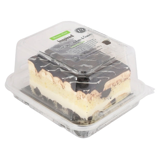 Inspired By Happines Layered Cookies n Cream Cake, 12 x 16.5 oz Case - Bakery & Desserts