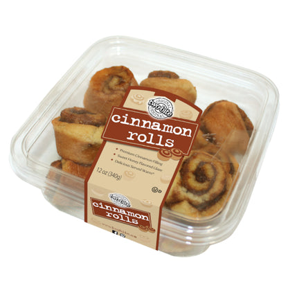 Two Bite Cinnamon Rolls, 24 x 12 oz Case - Alternate product angle or state