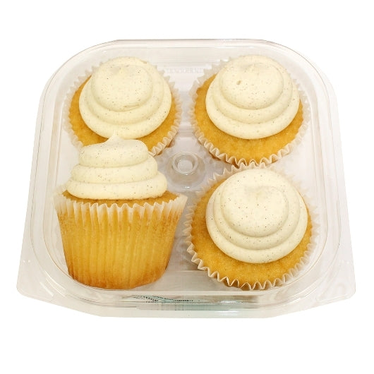 Kimberley's Bakeshoppe GOURMET VANILLA BEAN CUPCAKE, 12 x 11.7 oz Case - DOT product image 2