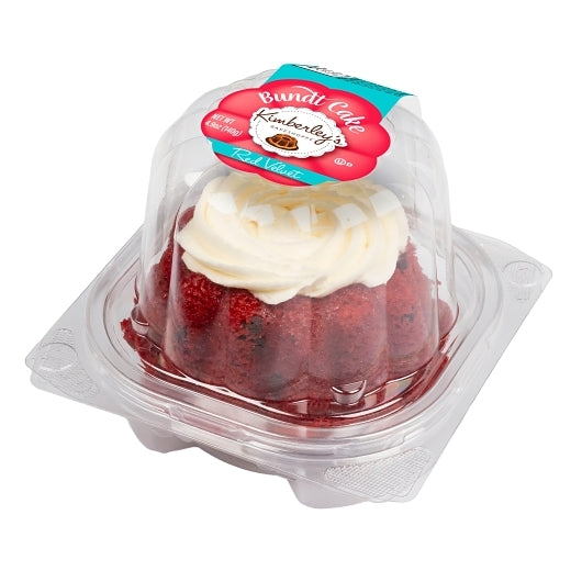 Kimberley's Bakeshoppe Red Velvet Bundt Cake, 12 x 4.9 oz Case - Bakery & Desserts - image 2