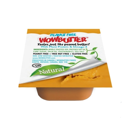 Wowbutter Peanut Free Creamy Spread, 175 x 0.56 oz Case - Spreads