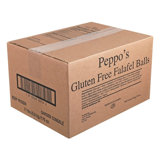 Peppo Foods GLUTEN-FREE FALAFEL BALLS, 1 x 265 ct Case - DOT product image 3