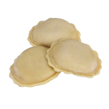 San Rallo Wavy Jumbo Round FOUR CHEESE RAVIOLI, 2 x 3 lb Case - Prepared Foods