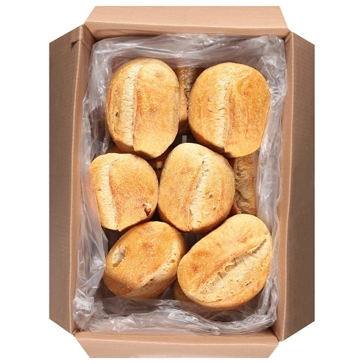 La Brea Parbaked Country White Sourdough Oval Loaf, 1 x 12 x 14.5 oz Case - Breads, Rolls & Buns