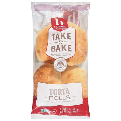 Labrea Bakery Take & Bake Retail Telera Roll, 12 x 12 oz Case - DOT product image 3