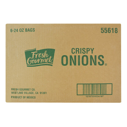 Fresh Gourmet Lightly Salted Crispy Onions, 6 x 24 oz Case - DOT product image 5