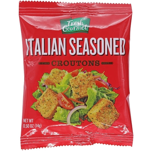Fresh Gourmet Italian Crouton Single Serve, 1 x 250 ct Case - DOT product image 2