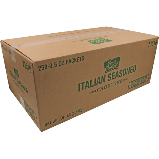 Fresh Gourmet Italian Crouton Single Serve, 1 x 250 ct Case - DOT product image 8