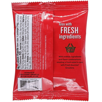 Fresh Gourmet Italian Crouton Single Serve, 1 x 250 ct Case - DOT product image 3