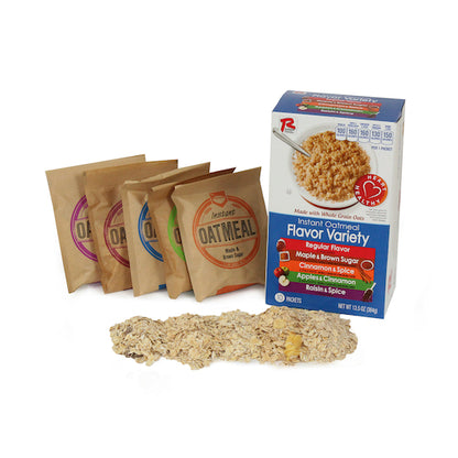 Ralston Foods Variety Pack- Regular, Maple Brown Sugar, Cinnamon Spice, Apple Cinnamon, & Raisin, 12 x 13.54 oz Case - DOT product image 7