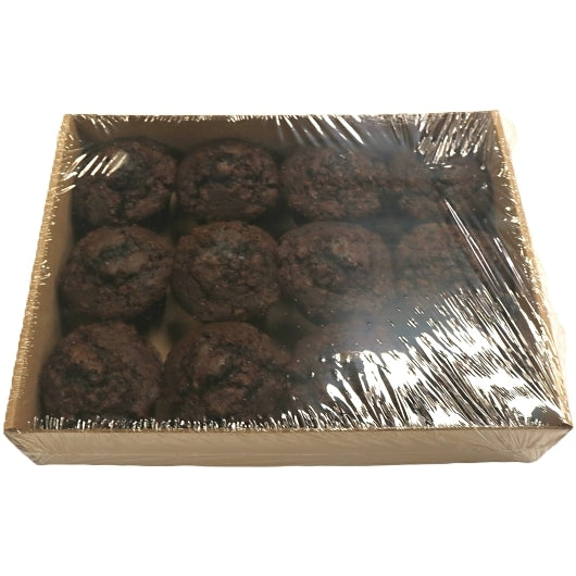 Bake'n Joy T&S Baked Triple Chocolate Chip Muffins, 24 x 5 oz Case - Bakery & Desserts
