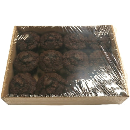 Bake'n Joy T&S Baked Triple Chocolate Chip Muffins, 24 x 5 oz Case - Bakery & Desserts