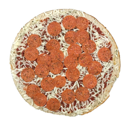 Papas Primos Large PEPPERONI PIZZA, 6 x 33 oz Case - DOT product image 2