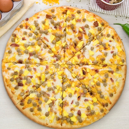 Papas Primos Large BREAKFAST PIZZA, 6 x 33.4 oz Case - DOT product image 5