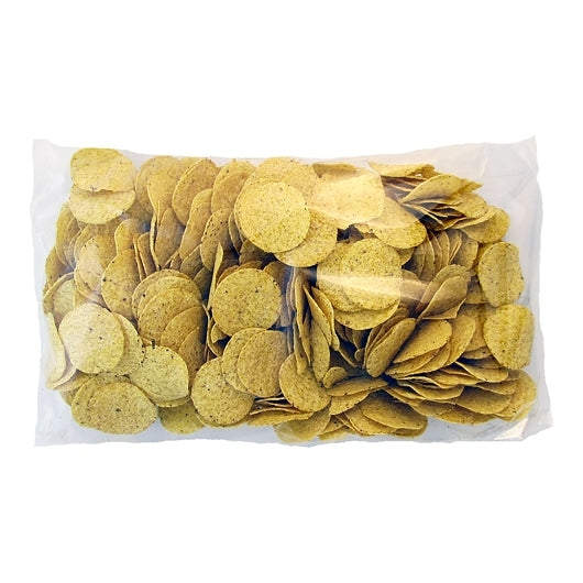 Clown Round Whole Grain Tortilla Chips - Bulk Pack, 3 x 2 lb Case - Snacks
