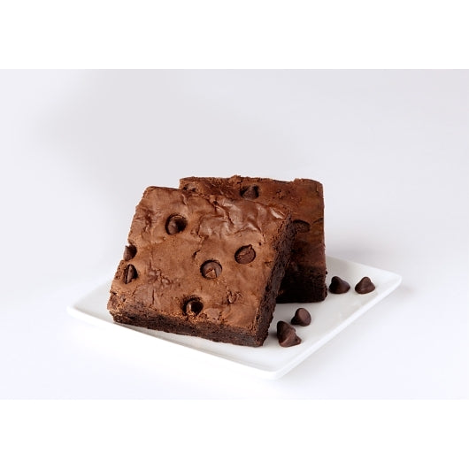 Sweet Encore Ultimate Triple Chocolate Chip Brownie Individually Wrapped, 24 x 2.71 oz Case - Bakery & Desserts
