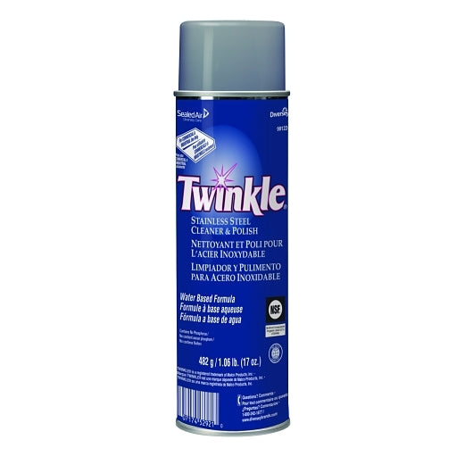 Twinkle Cleaner Water Cleaner Twinkle Polish Water Aerosol, 12 x 17 oz Case - Cleaners & Sanitizers
