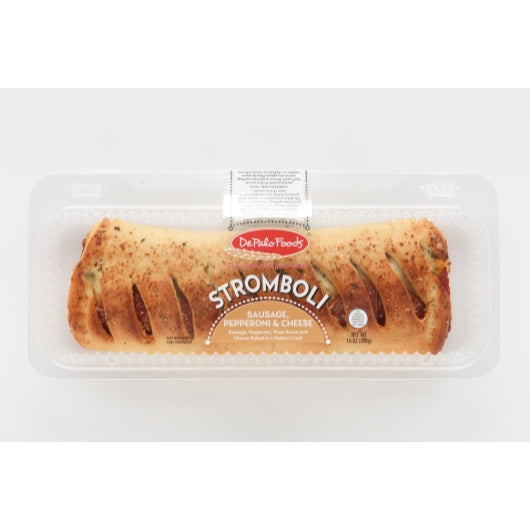 DePalo Foods Sausage & Pepperoni Stromboli, 9 x 14 oz Case - Frozen Meat & Seafood - image 2