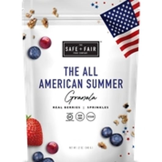 Safe + Fair All American Summer Mixed Berry Granola, 6 x 12 oz Case - DOT product image 5