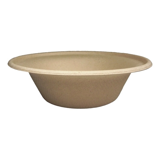 World Centric 11.5 oz Bowl-Unbleached Plant Fiber, 20 x 50 each Case - Plates Bowls