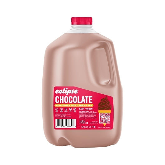 Eclipse Non-Dairy Chocolate Frozen Dessert Soft Serve Mix, 4 x 9 lb Case - Candy & Confections - image 2