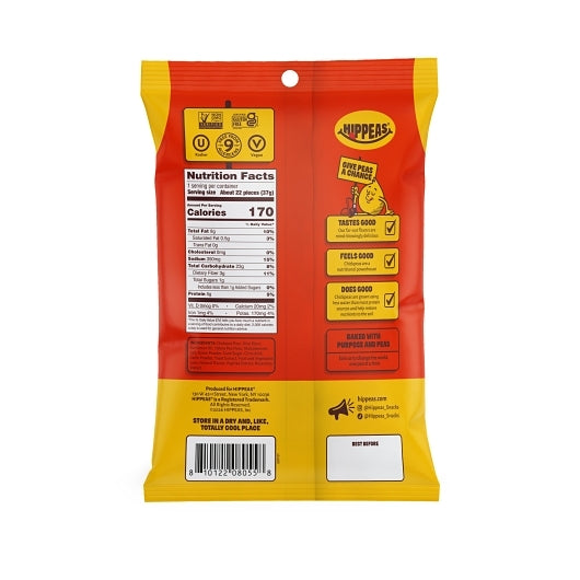 Hippeas Flavor Blast! Blazin' Hot Chickpea Puffs, 12 x 1.3 oz Case - Snacks - image 2