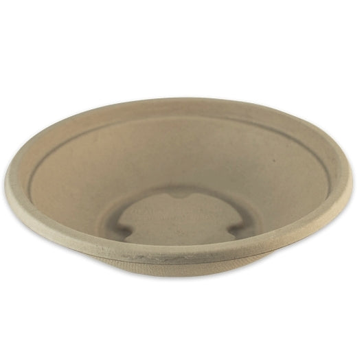 World Centric Compostable Unbleached Plant Fiber Bowl, 4 x 125 each Case - Plates Bowls