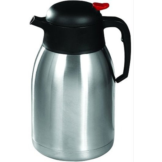 Winco 2 LITER CARAFE STAINLESS STEEL PUSH BUTTON, 1 x 1 each Case - DOT product image 3